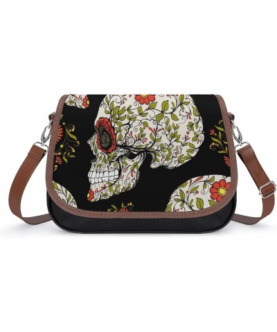 Printed Crossbody Bags Women City Leather Shoulder Bag Satchel Hobo Bags Trendy Summer Cactus Color11 $22.39 Hobo Bags