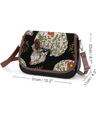 Printed Crossbody Bags Women City Leather Shoulder Bag Satchel Hobo Bags Trendy Summer Cactus Color11 $22.39 Hobo Bags