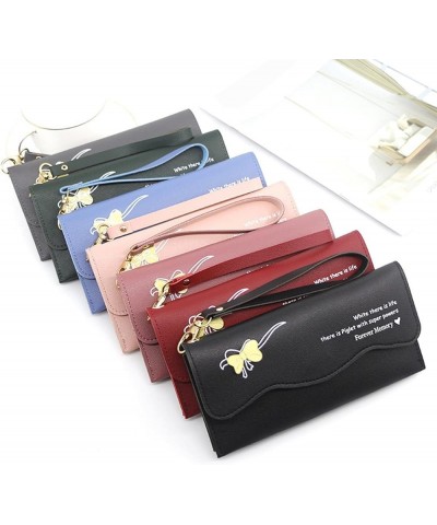 Women Fashion Bow Artificial Leather Underarm Bag Phone Bag Envelope Bag Purse Clutch Bag Little Boy Wallet A $4.23 Evening Bags