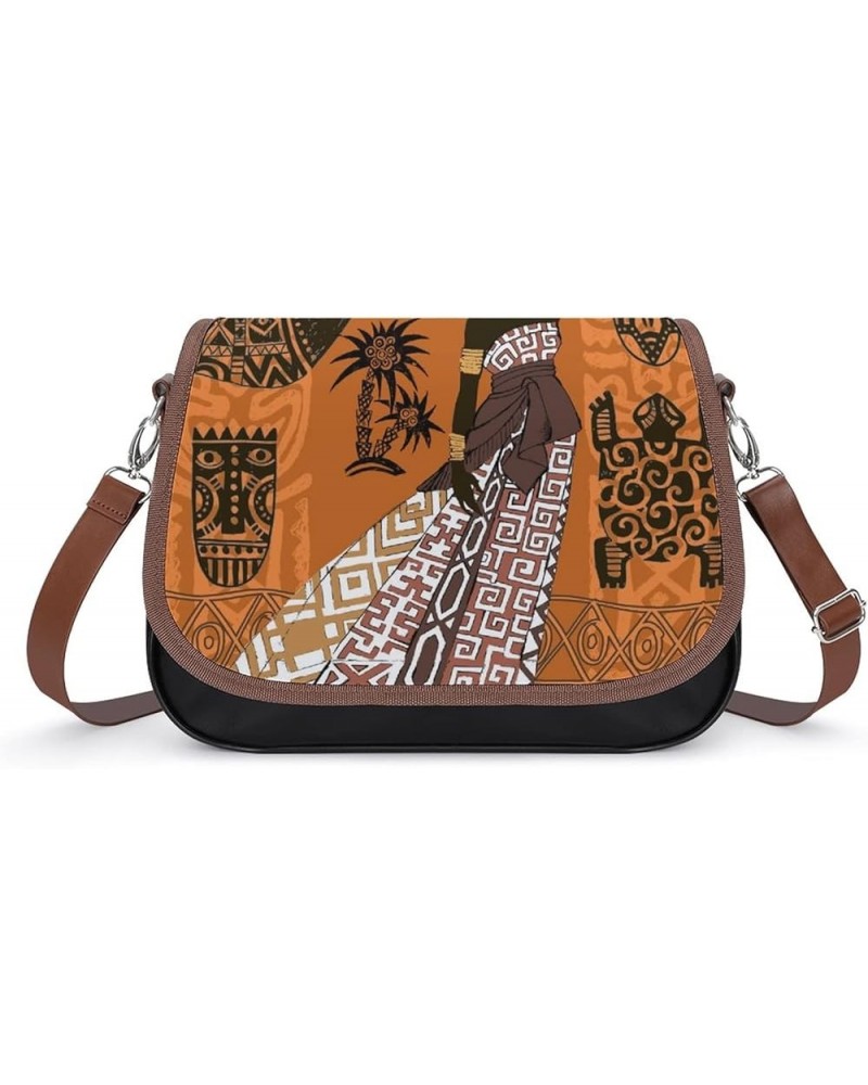 Printed Shoulder Crossbody Bag Leather Hobo Bags Medium Ladies Top Handles Satchels Adventure Travel Compass Color14 $28.79 H...