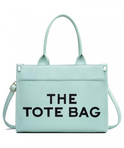 Tote Bag for Women Satchel Purse and Handbags Ladies Shoulder Totes Bag Crossbody Bags 1-5-b Light Green $18.23 Totes