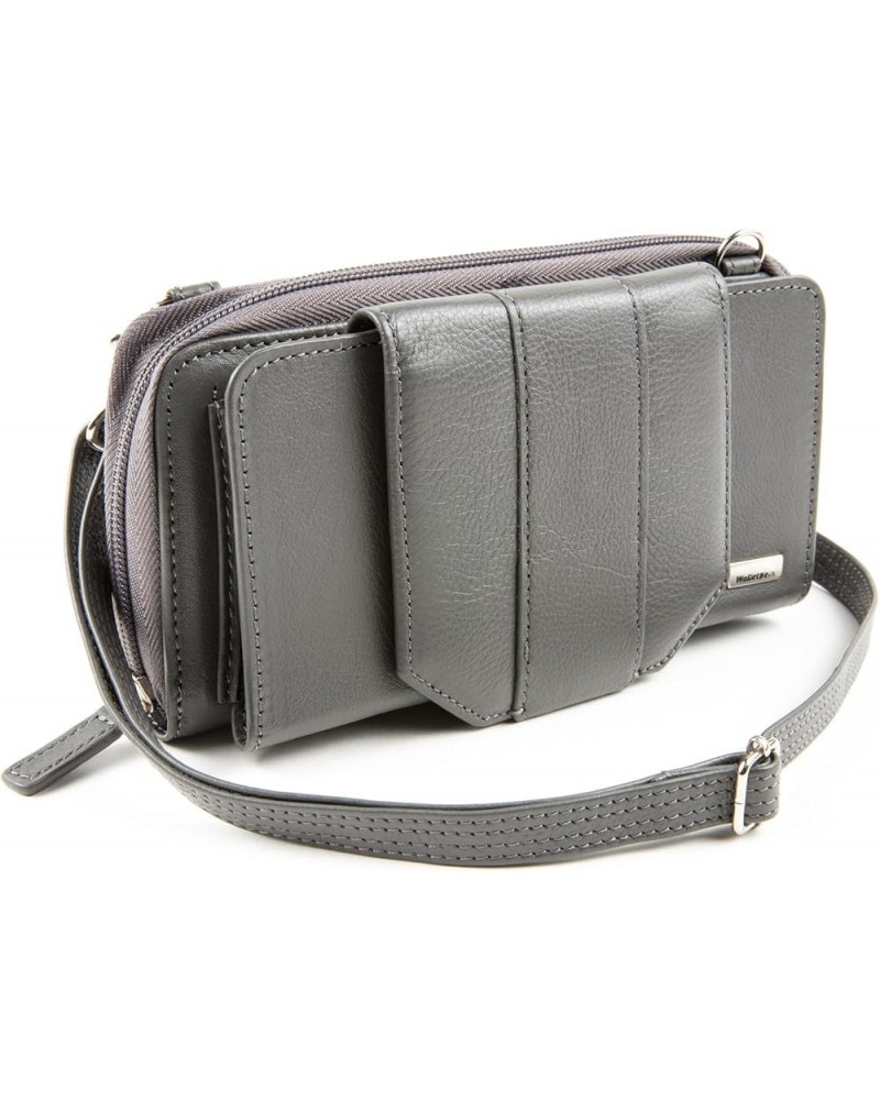 Women's Wallet RFID Cell Phone Purse Crossbody Slate $37.38 Crossbody Bags