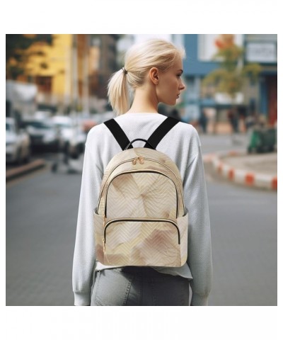 Backpack for Women Watercolor White Flowers Lightweight Casual Daily Quilted Travel Backpack 10.2×5.1×12.5 in Medium $15.80 B...