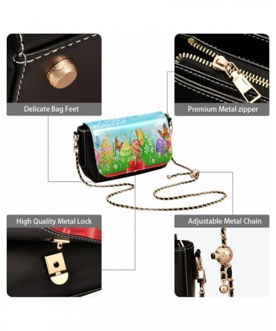 Crossbody Bags for Women Trendy Women's Black Shoulder Bag Small PU Leather Flap Cross Body Bag Handbags Pattern23 $18.44 Cro...