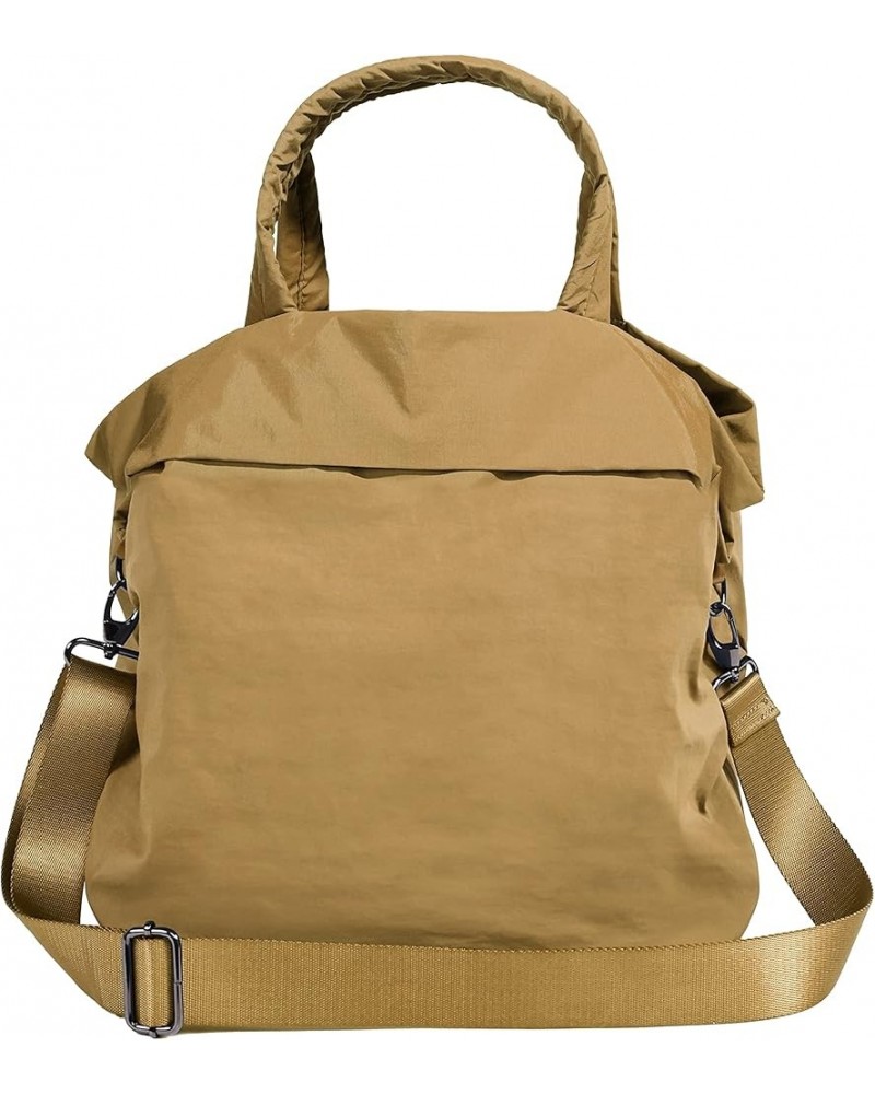 19L Multi Hobo Bags 2.0 with 2 Straps for Women, Totes Handbags, Crossbody Shoulder Bags Caramel $26.09 Totes