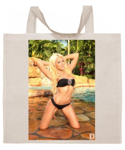 Khloe Terae - Cotton Photo Canvas Grocery Tote Bag IDPP404258 $18.60 Totes