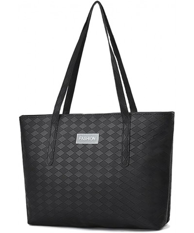 Tote Bag for Women Tote Purse for Women Shoulder Bag Women's Top-handle Handbags Black 02 $8.83 Totes