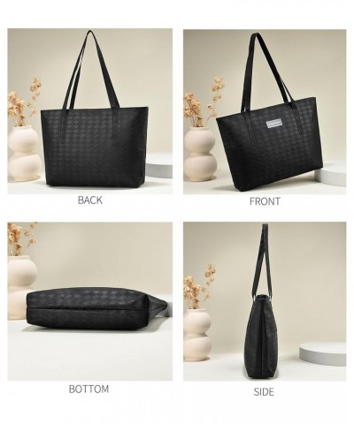 Tote Bag for Women Tote Purse for Women Shoulder Bag Women's Top-handle Handbags Black 02 $8.83 Totes