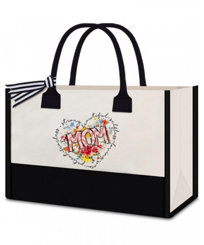 Mom Mother Bag， Tote Bag for Shopping, Hospital,Beach, Travel $12.87 Totes