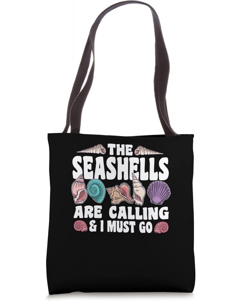 Seashell Collector Shelling Seashell Collecting Tote Bag $11.72 Totes