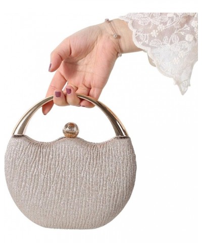 Glittering Powder Portable Banquet Bag arc Dinner Bag Wedding Bag Party Beaded Bag Evening Bag Heise $27.74 Evening Bags