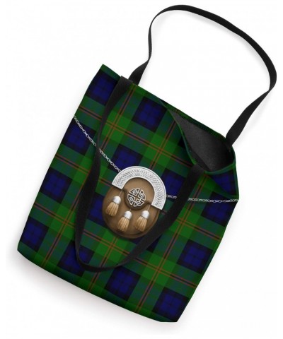 Scottish Clan Dundas Tartan Plaid With Sporran Tote Bag $12.87 Totes