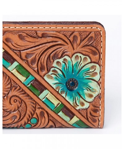 Wallet Hand Tooled Genuine Leather Western Women Bag | Handbag Purse | Women Wallet | Wristlet Wallet | Travel Wallet | Leath...