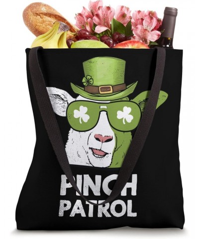 St Patrick's Day Goat Clover Irish Shamrock Pinch Patrol Tote Bag $9.33 Totes