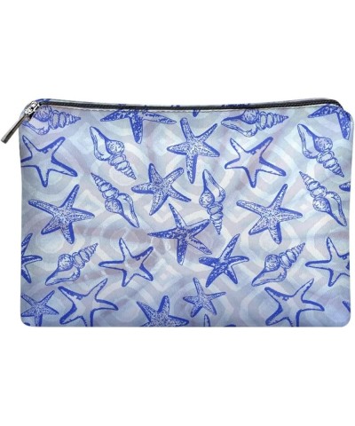 Women's PU Eather Zipper Clutch Bag, Large Capacity, Travel Clutch Bag, Convenient to Carry Starfish $9.20 Totes