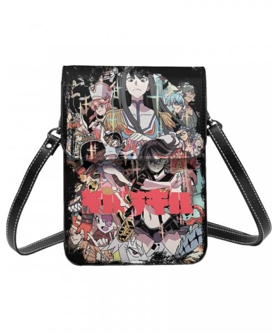 Anime Small Cell Phone Purse Kill La Kill Fashion Womens Crossbody Cellphone Bag Mini Shoulder Bag 7.5x5.3 Inches $17.33 Cros...