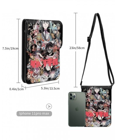 Anime Small Cell Phone Purse Kill La Kill Fashion Womens Crossbody Cellphone Bag Mini Shoulder Bag 7.5x5.3 Inches $17.33 Cros...