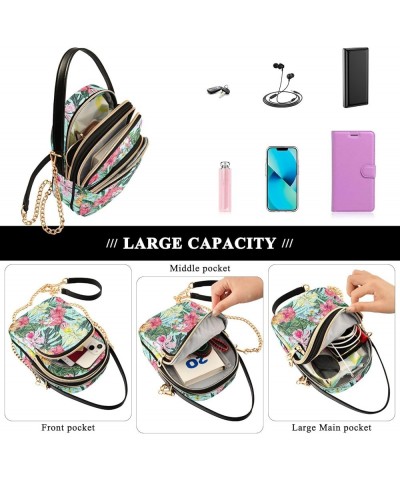 Small Crossbody Handbag for Women Mini Over Shoulder Purse with Three Zippered Pockets Durable Travel Purse Color-hf020 $12.0...