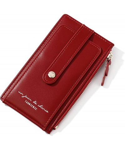 Women's Leather Wallet A-Winered $9.68 Wallets