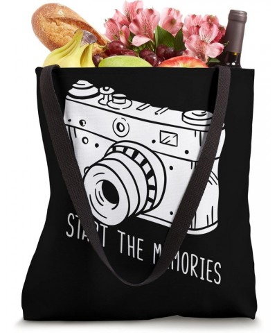 Start the Capture Memories Photo Shooting Cameraman Lens Tote Bag $12.04 Totes