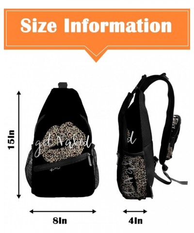 Crossbody Bags for Men Women Waterproof Sling Bag Shoulder Chest Bag Backpack Daypack for Hiking Travel Sports Running Lipsro...