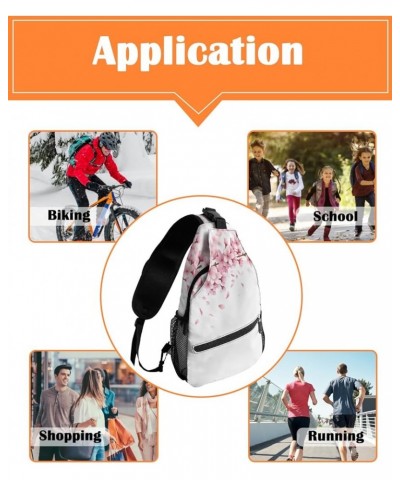 Crossbody Bags for Men Women Waterproof Sling Bag Shoulder Chest Bag Backpack Daypack for Hiking Travel Sports Running Cherry...