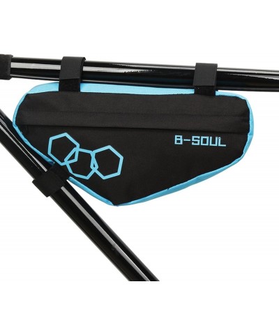 Bike Triangle Frame Bag Bicycles Front Top Tube Bag Triangle Pouch Cycling Tool Saddle Bag for Road and Mountain Bikes Yellow...