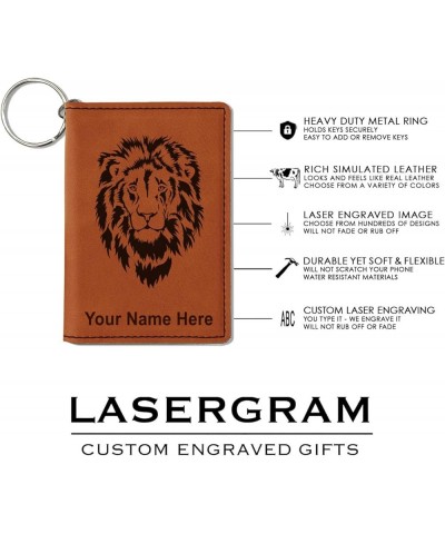 ID Holder Wallet, Wheelchair Basketball, Personalized Engraving Included (Rustic) Dark Brown $16.79 Wallets