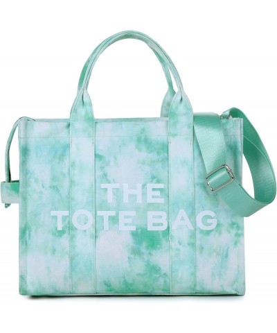 Womens The Tote Bag Canvas Tote Bags Women Shoulder Tote Bags Crossbody Tote Handbag Purse for Work Travel Green $18.89 Totes