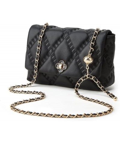 Small crossbody bag and wallet with wide shoulder strap 2 pieces Black-bb $9.85 Crossbody Bags