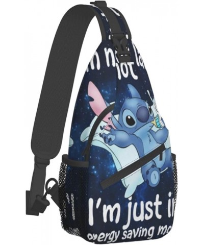 Cartoon Sling Bag Chest Crossbody Bag Men Women Casual Sling Backpacks For Travel Hiking Sport Ae49 $13.74 Backpacks