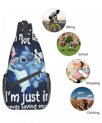 Cartoon Sling Bag Chest Crossbody Bag Men Women Casual Sling Backpacks For Travel Hiking Sport Ae49 $13.74 Backpacks