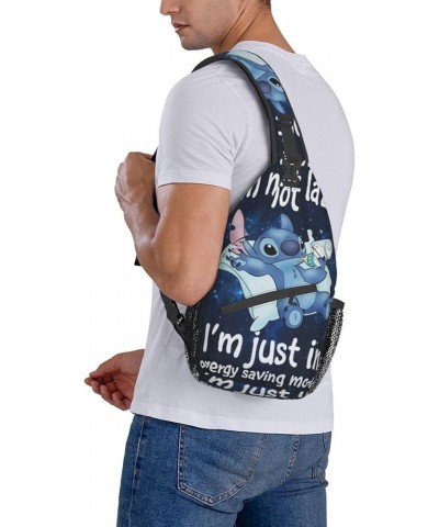 Cartoon Sling Bag Chest Crossbody Bag Men Women Casual Sling Backpacks For Travel Hiking Sport Ae49 $13.74 Backpacks