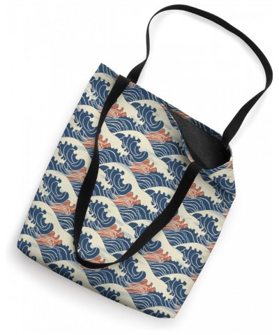 Kanagawa Wave Pattern Tote Bag $9.90 Totes