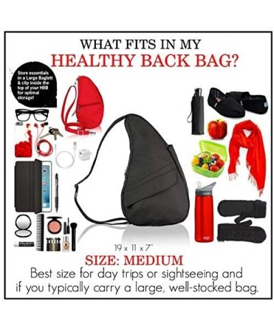 Classic Microfiber Healthy Back Bag Medium Cabernet $32.00 Totes