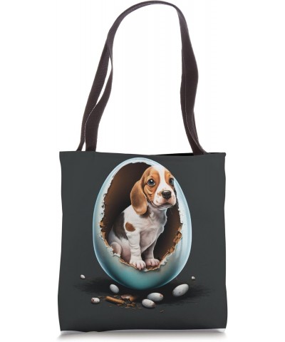 Funny dog in the egg Design dog owner Humor Sarcastic puppie Tote Bag $11.72 Totes