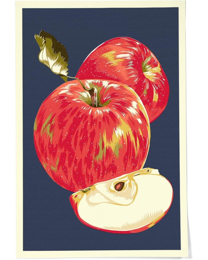 24x36 Inch Giclee Print, Apple, Letterpress $20.50 Totes