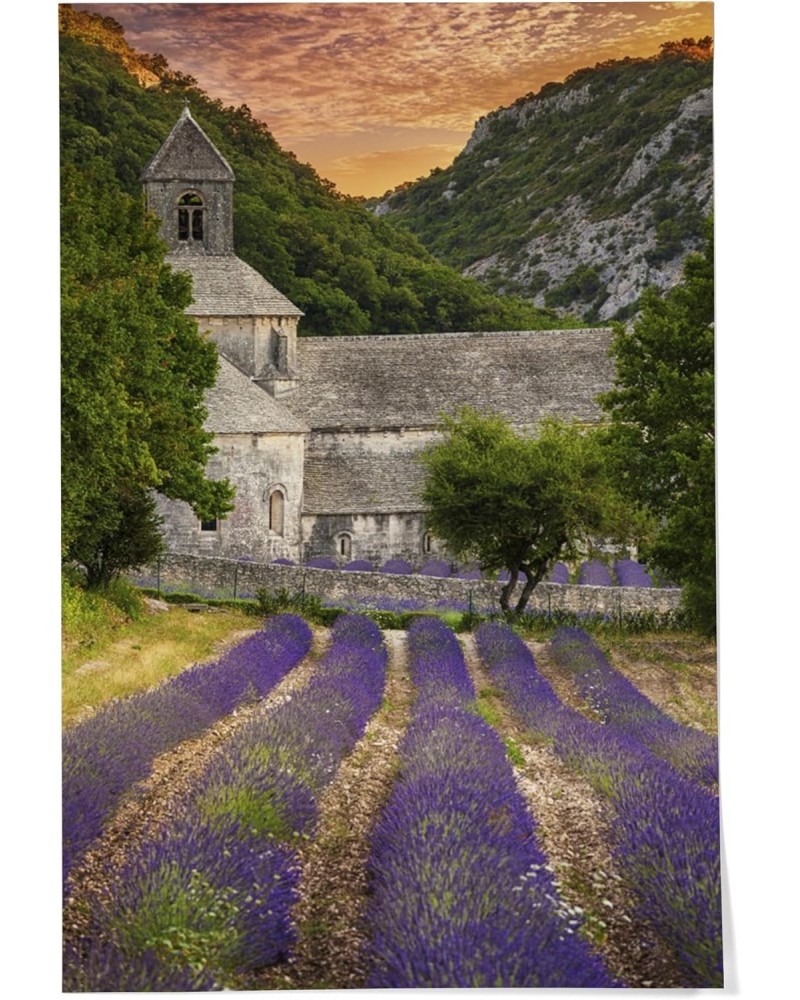 24x36 Inch Giclee Print, Provence, France, Lavender Fields $22.50 Totes