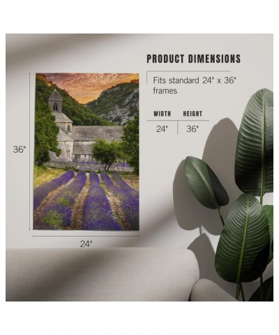 24x36 Inch Giclee Print, Provence, France, Lavender Fields $22.50 Totes