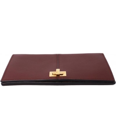 Peekaboo Brown Leather Zucca Chain Wallet Clutch Bag 8M0414 $475.15 Clutches