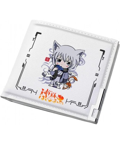 Kamisama Love Kawaii Small Wallets Cartoon ID Card Holder Pu Leather Slim Purses Unisex Anime Money Bag(7) White 7 $13.96 Wal...