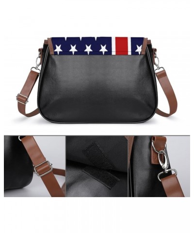 USA Nordic Flag Messenger Bag Casual Crossbody Shoulder Bags Lightweight Waterproof Fashion Purse for Women $16.81 Shoulder Bags