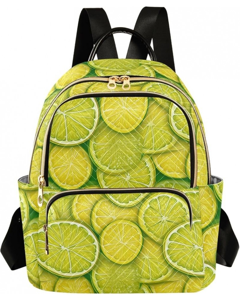 Lime Fashion Backpack Purse for Women, Casual Daypacks, Ladies Gift for Traveling Hiking Multicolor Small $16.11 Backpacks