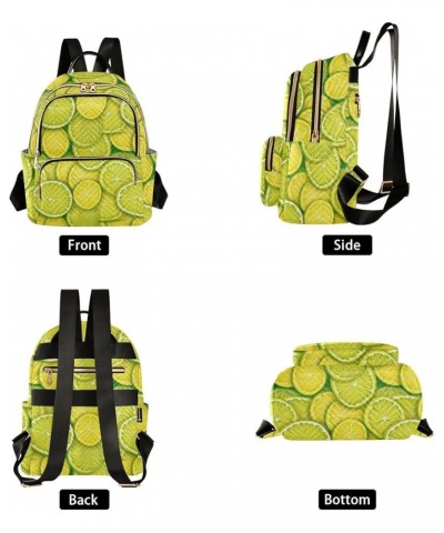 Lime Fashion Backpack Purse for Women, Casual Daypacks, Ladies Gift for Traveling Hiking Multicolor Small $16.11 Backpacks