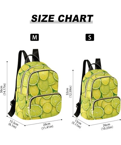 Lime Fashion Backpack Purse for Women, Casual Daypacks, Ladies Gift for Traveling Hiking Multicolor Small $16.11 Backpacks