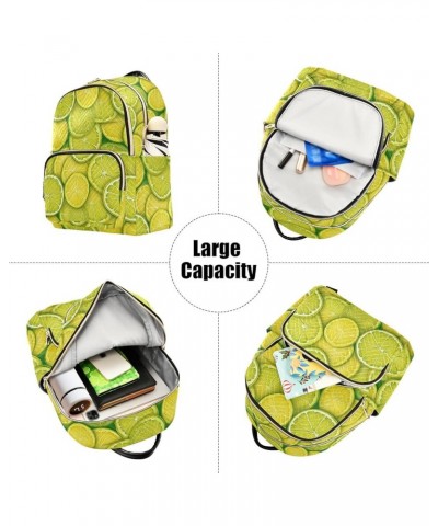 Lime Fashion Backpack Purse for Women, Casual Daypacks, Ladies Gift for Traveling Hiking Multicolor Small $16.11 Backpacks