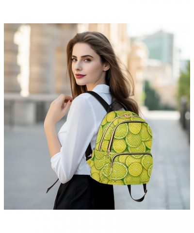 Lime Fashion Backpack Purse for Women, Casual Daypacks, Ladies Gift for Traveling Hiking Multicolor Small $16.11 Backpacks