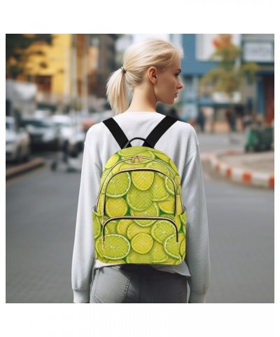 Lime Fashion Backpack Purse for Women, Casual Daypacks, Ladies Gift for Traveling Hiking Multicolor Small $16.11 Backpacks