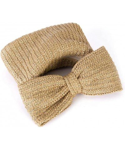 Straw Clutch Purses for Women Vintage Summer Straw Beach Bag Woven Purse Wicker Rattan Envelope Clutch for Wedding B Black $1...