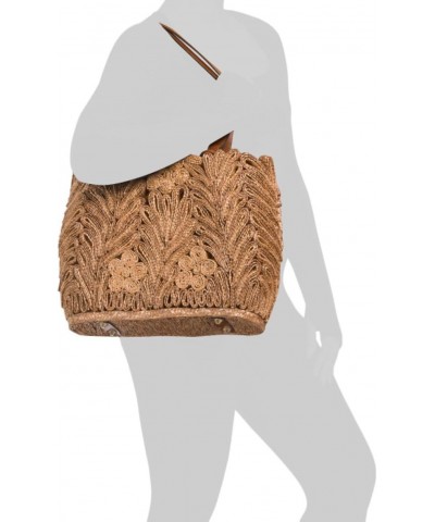 Straw Palmanova Large Handcrafted Tote With Leather $104.55 Shoulder Bags